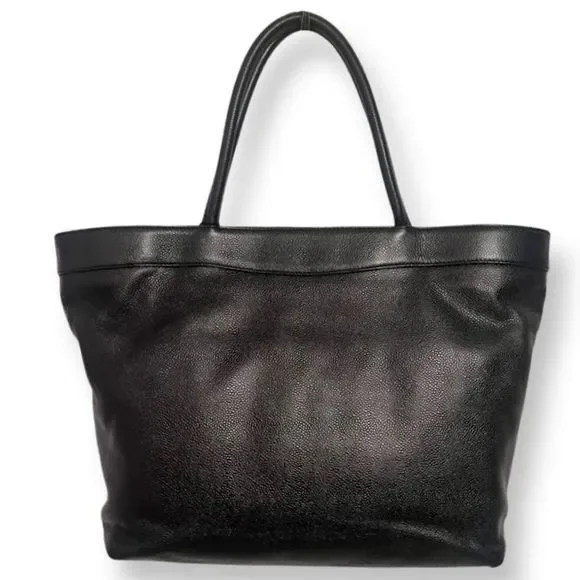 Vintage Chanel Caviar Leather Tote - Picture 2 of 12